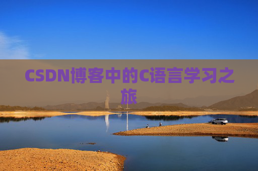 CSDN博客中的C语言学习之旅